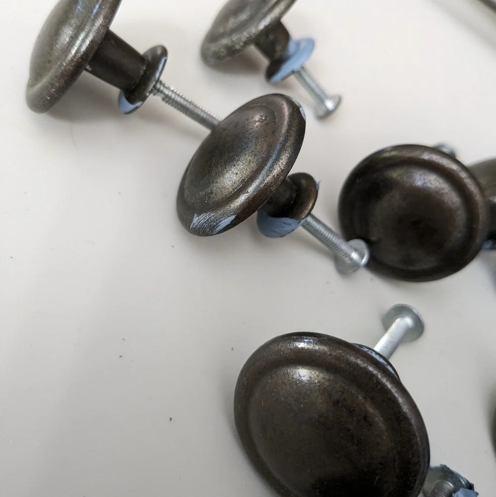 Vintage cabinet knobs drawer pulls, 24 - Picture 4 of 5